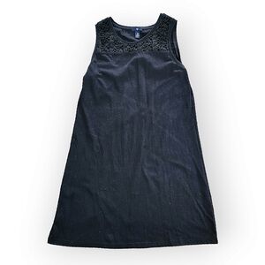GAP Crochet Yoke A Line Dress Medium